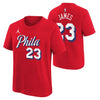 Mens Philadelphia Lebron James Statement N&N T-Shirt