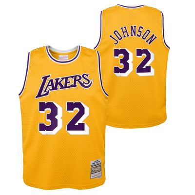 Los Angeles Lakers Magic Johnson Swingman Home Jersey