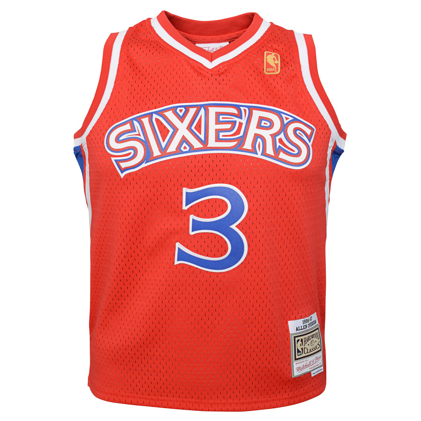 Boys Philadelphia 76ers Swingman Road Jersey