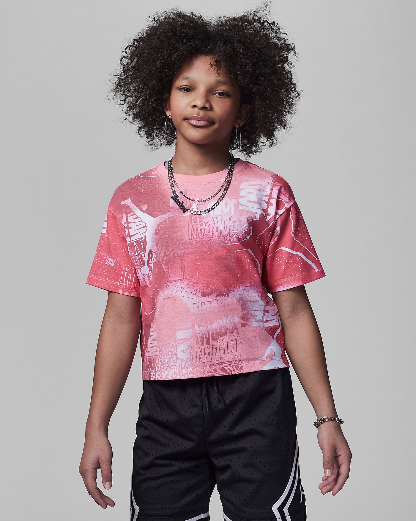 Kids Essentials New Wave AOP T-Shirt