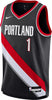 Mens Ja Morant Portland Trail Blazers Icon Replica Jersey