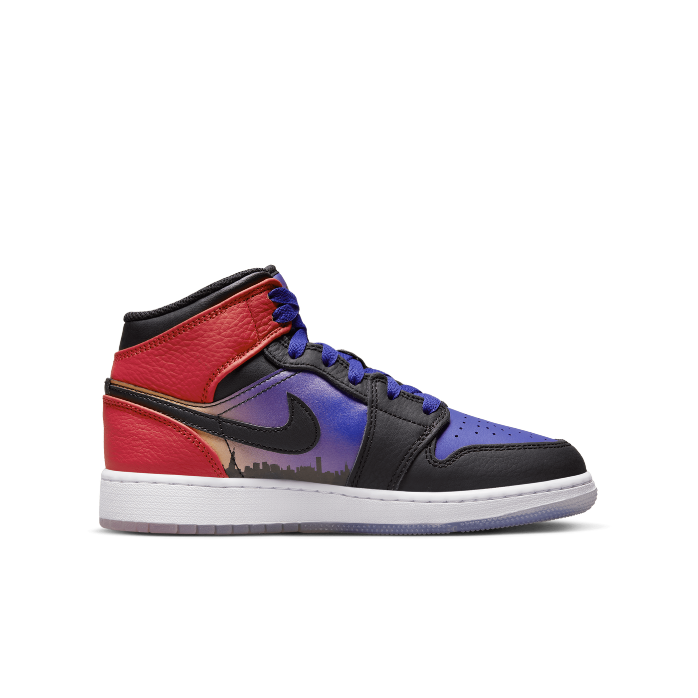 Boys Air Jordan 1 Mid SS Shoe