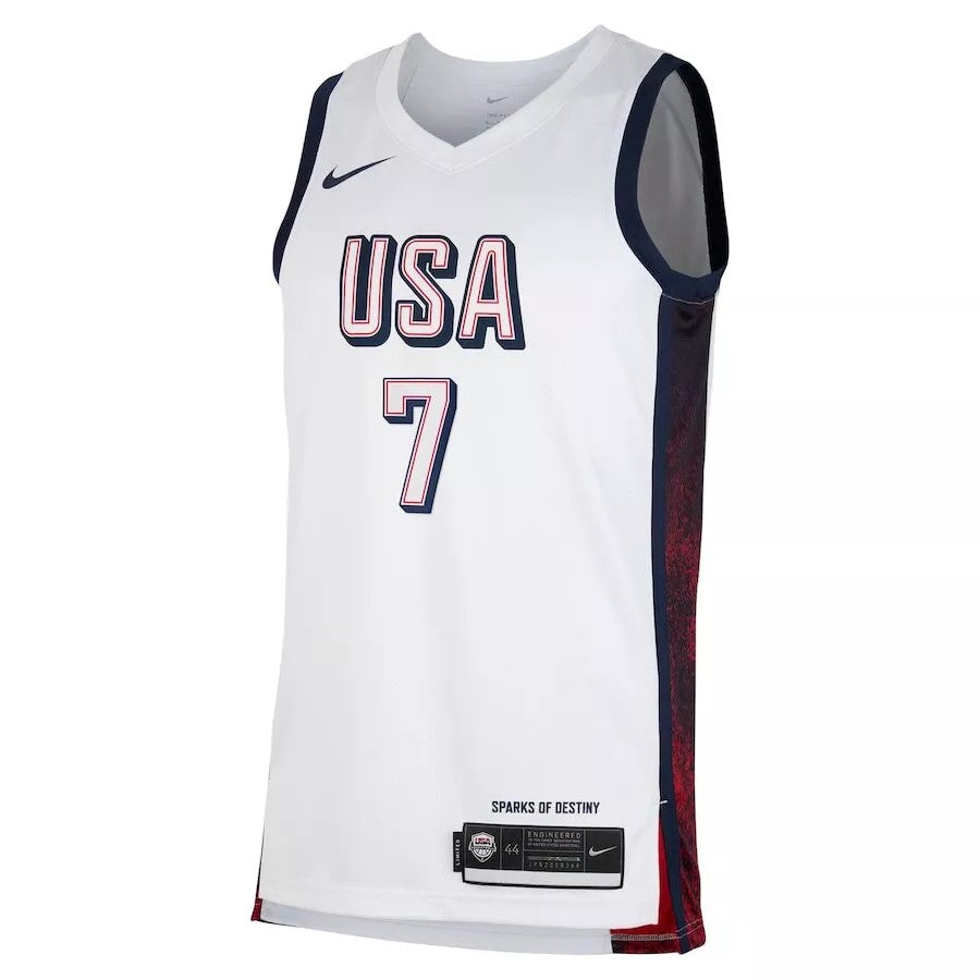 Durant white jersey hotsell