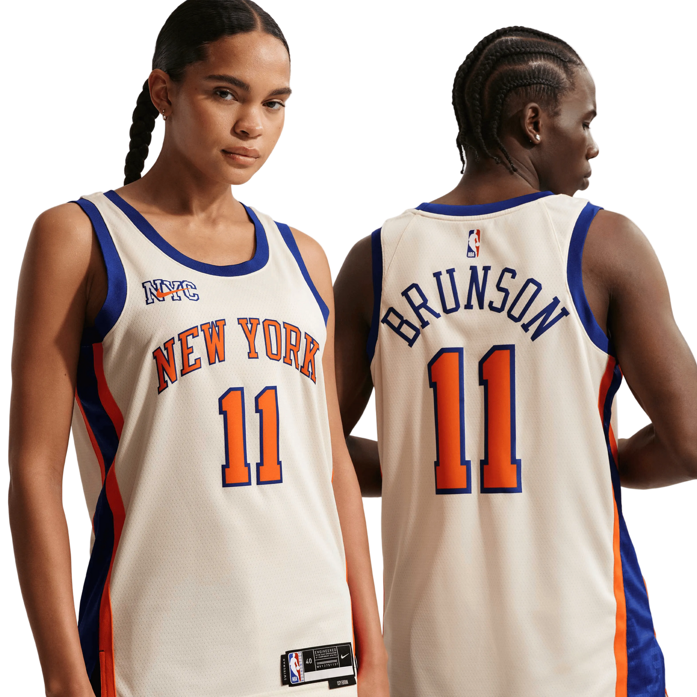 Shop Mens New York Knicks Jalen Brunson CE 25 Replica Jersey
