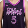 Mens Minnesota Timberwolves Anthony Edwards CE 25 Replica Je