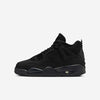 Junior Air Jordan 4 Retro Black Cat Shoe