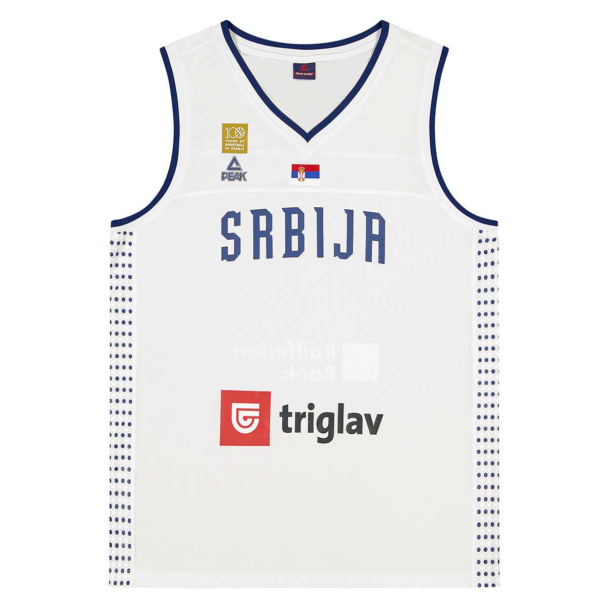 Mens Serbia Home Replica Jersey