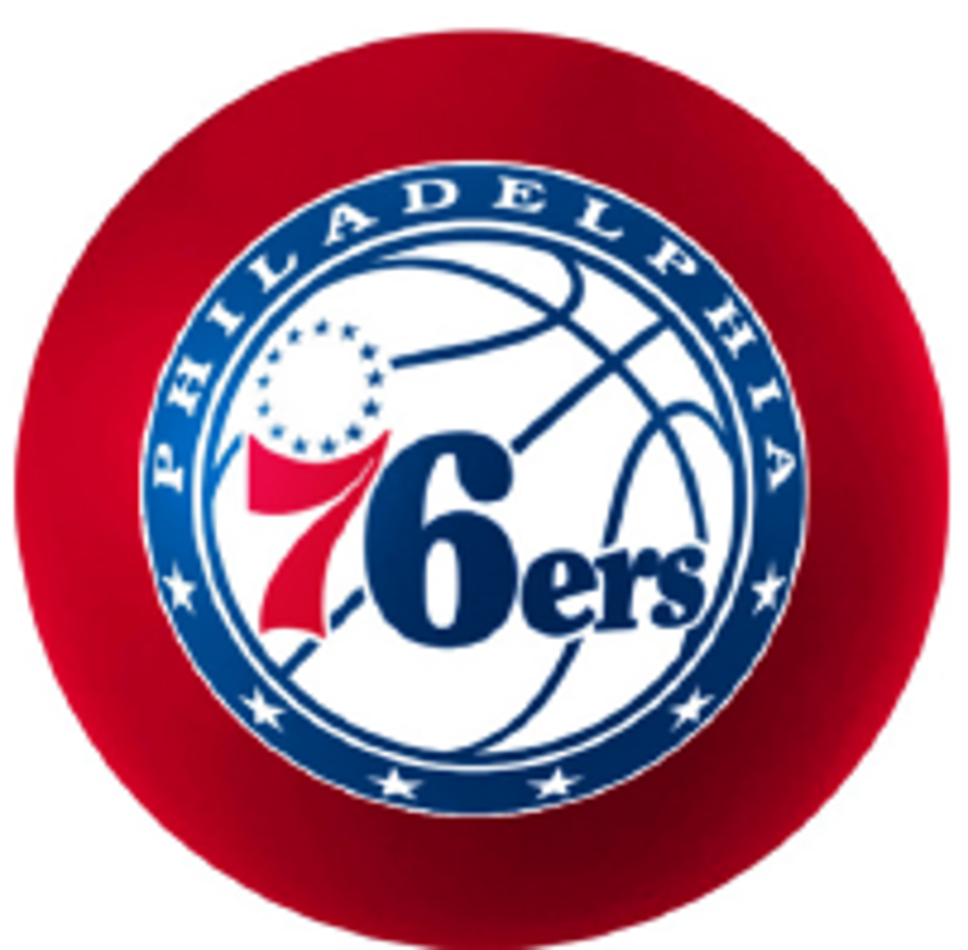 Philadelphia 76ers High Bounce Mini PU Ball