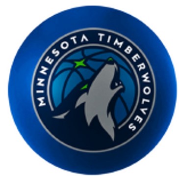 Minnesota Timberwolves High Bounce Mini Pu Ball