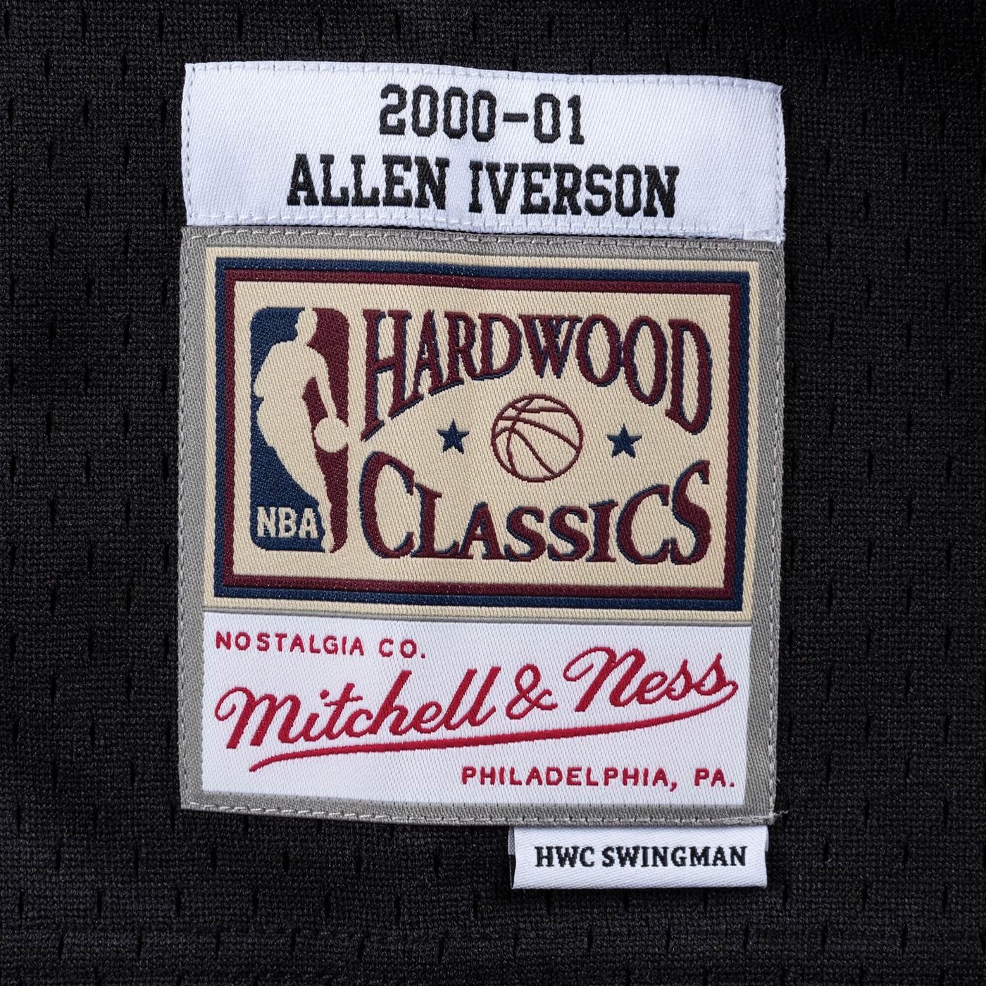 Mens Allen Iverson Philadelphia 76ers 2000/1 Swingman Jersey