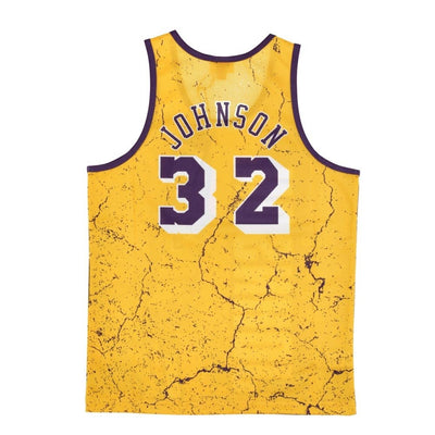 Mens Los Angeles Lakers Player Burst Mesh Tank Top