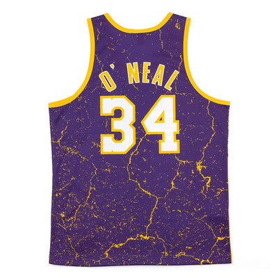 Mens Los Angeles Lakers Player Burst Mesh Tank Top