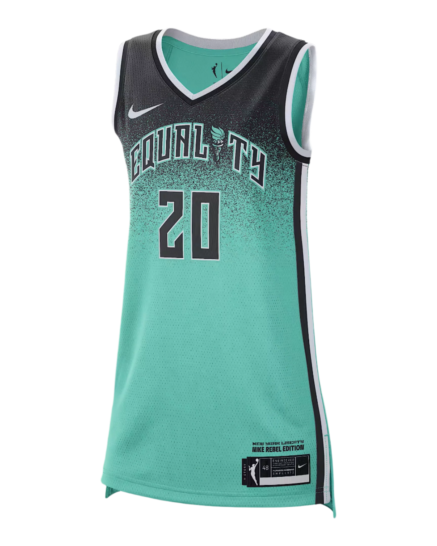Womens New York Liberty Sabrina Ionescu Rebel Jersey