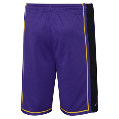 Boys Los Angeles Lakers Statement Swingman Replica Shorts