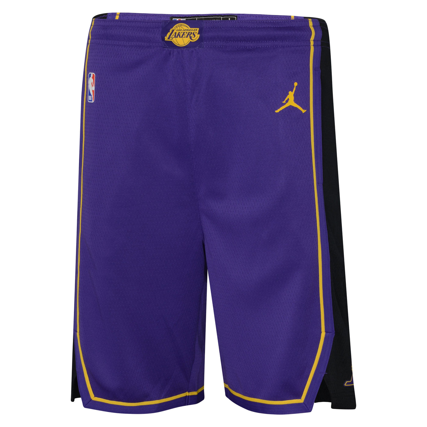 Boys Los Angeles Lakers Statement Swingman Replica Shorts