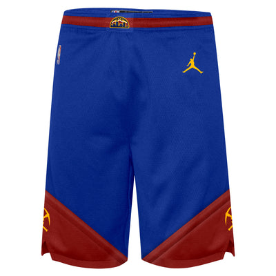 Boys Denver Nuggets Statement Swingman Replica Shorts