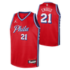 Junior Philadelphia 76Ers Joel Embiid Statement Replica Jers