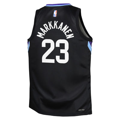 Junior Utah Jazz Lauri Markkanen Statement 24 Jersey