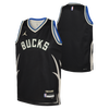 Junior Milwaukee Bucks Blank Statement Swingman Replica Custom Jersey