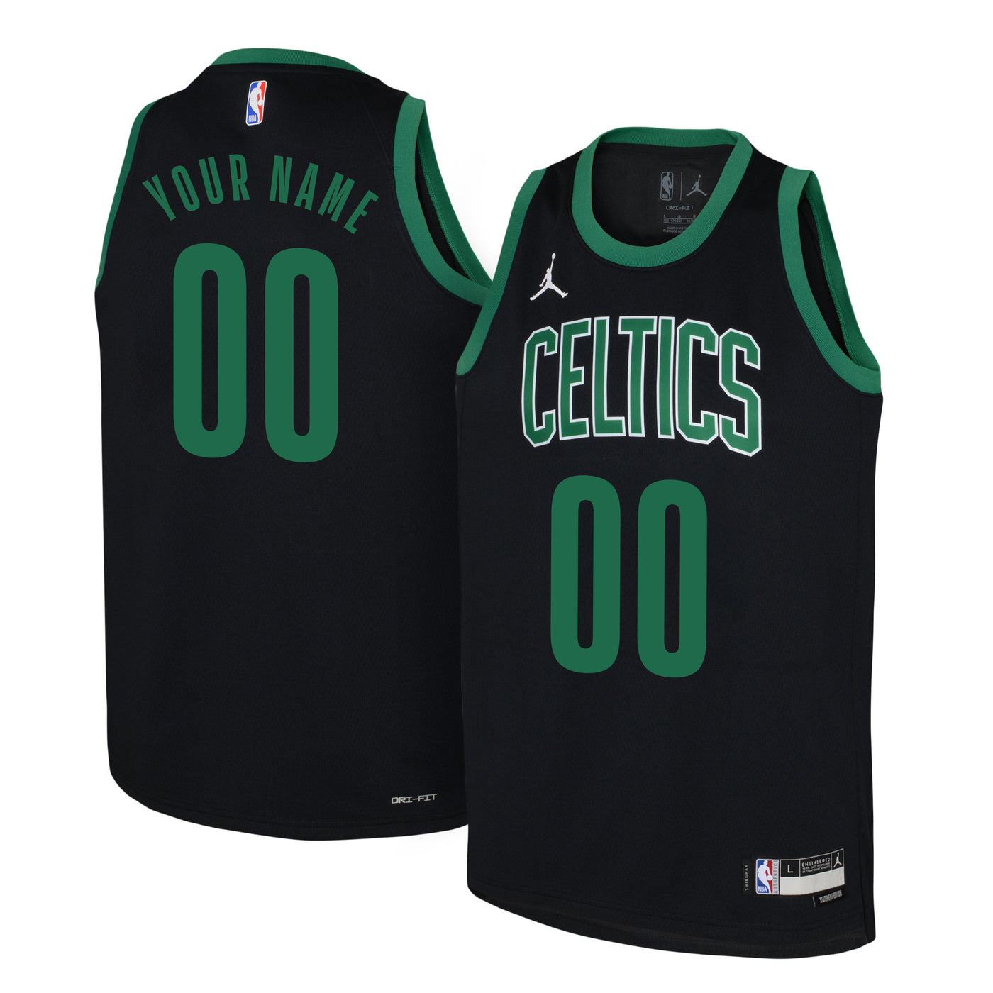 Boston Celtics Statement Swingman Replica Custom Jersey