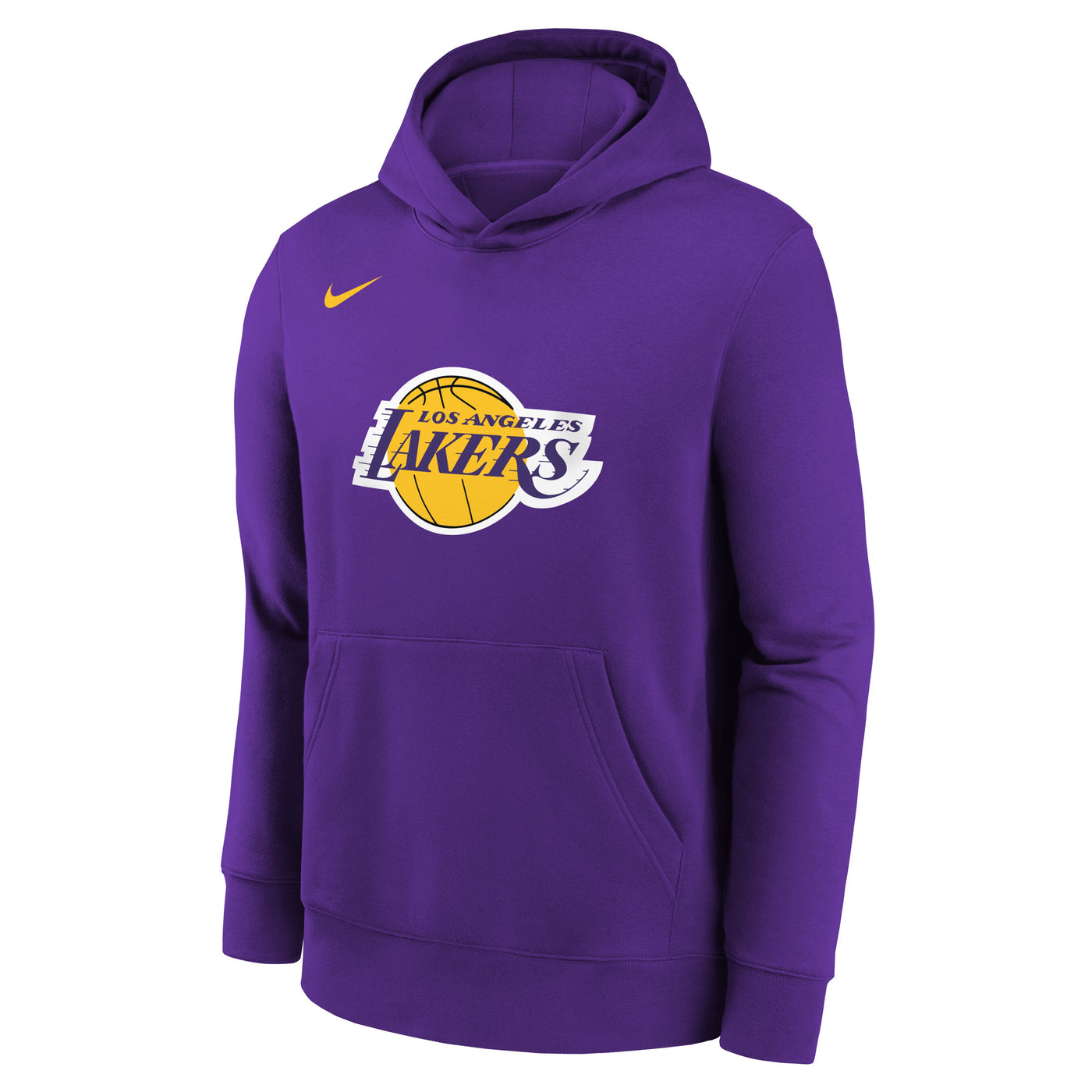 Kids Los Angeles Lakers Club Logo Fleece Hoodie