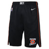 Boys Detroit Pistons City Edition Swingman Replica Shorts