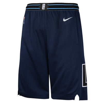 Boys Los Angeles Clippers City Edition Swingman Replica Shorts