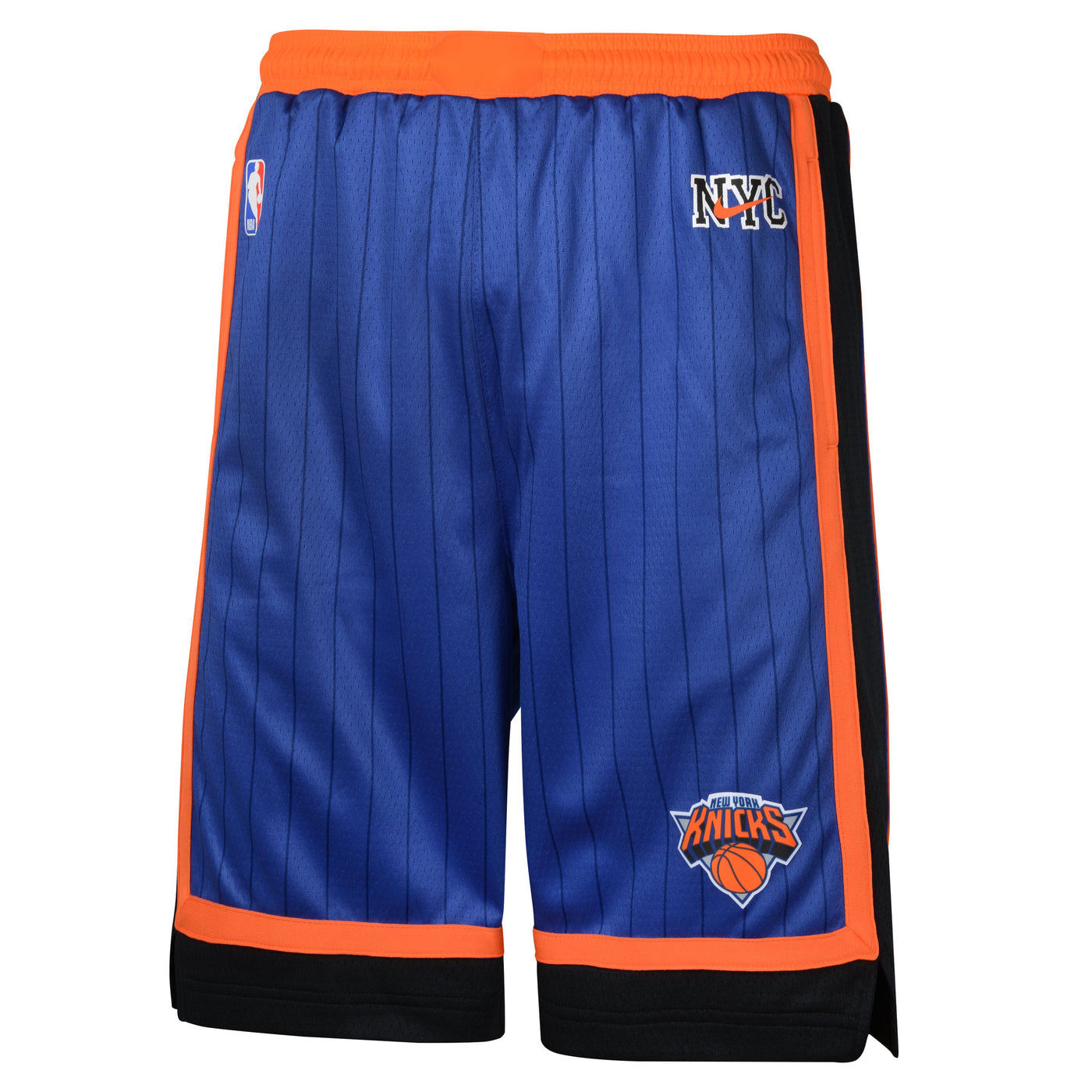 Boys New York Knicks City Edition Swingman Replica Shorts