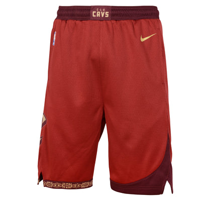 Boys Cleveland Cavaliers City Edition Swingman Replica Shorts