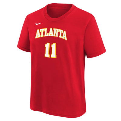 Boys Atlanta Hawks Trae Young Name & Number Icon T-Shirt