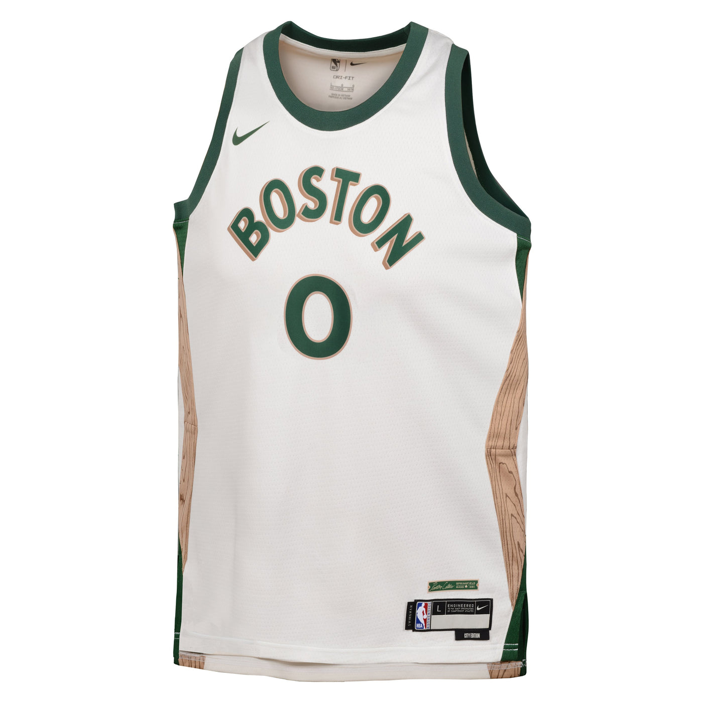 Boys Boston Celtics Jayson Tatum City Edition Swingman Replica Jersey