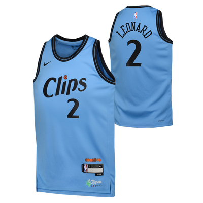 Boys Los Angeles Clippers Kawhi Leonard CE 24 Jersey