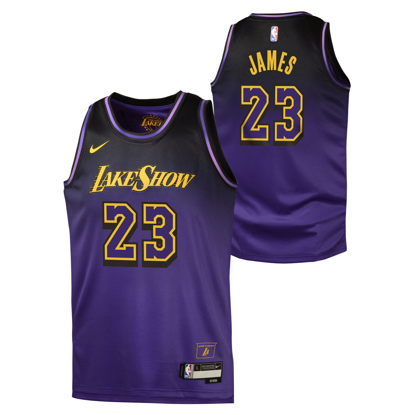 Boys Los Angeles Lakers Lebron James CE 24 Jersey