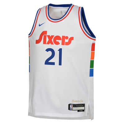 Boys Philadelphia 76Ers Joel Embiid CE 24 Jersey