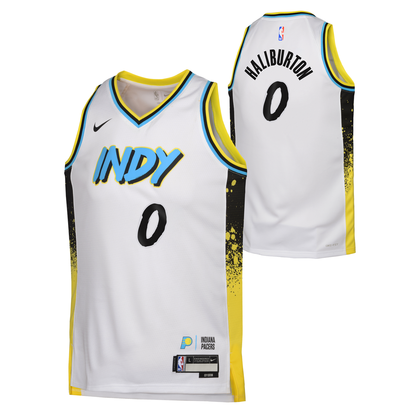 Boys Indiana Pacers Tyrese Haliburton CE 24 Jersey