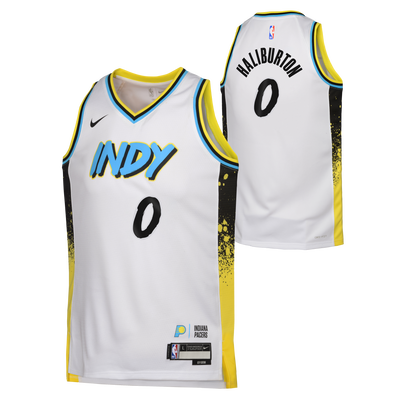 Boys Indiana Pacers Tyrese Haliburton CE 24 Jersey