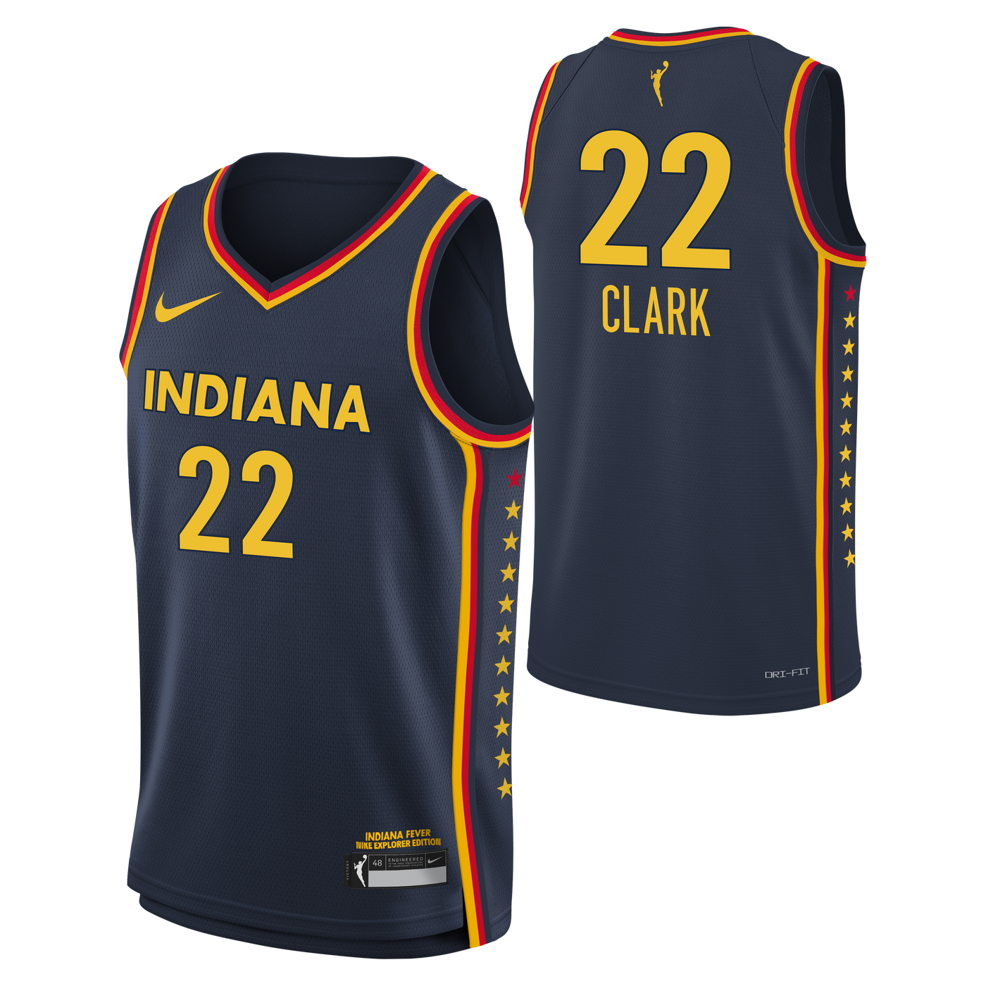 Junior Indiana Fever Caitlin Clark Explorer Jersey