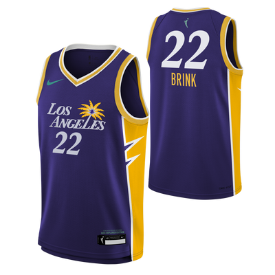 Junior Los Angeles Sparks Cameron Brink Explorer Jersey