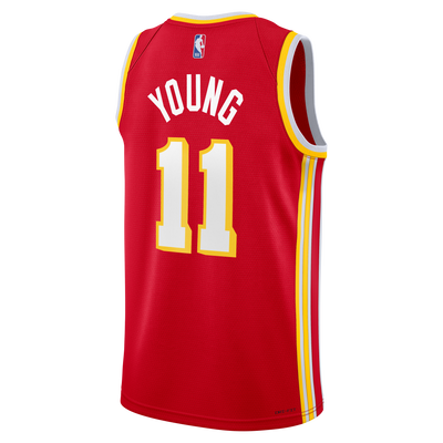 Junior Atlanta Hawks Trae Young Icon Replica Jersey