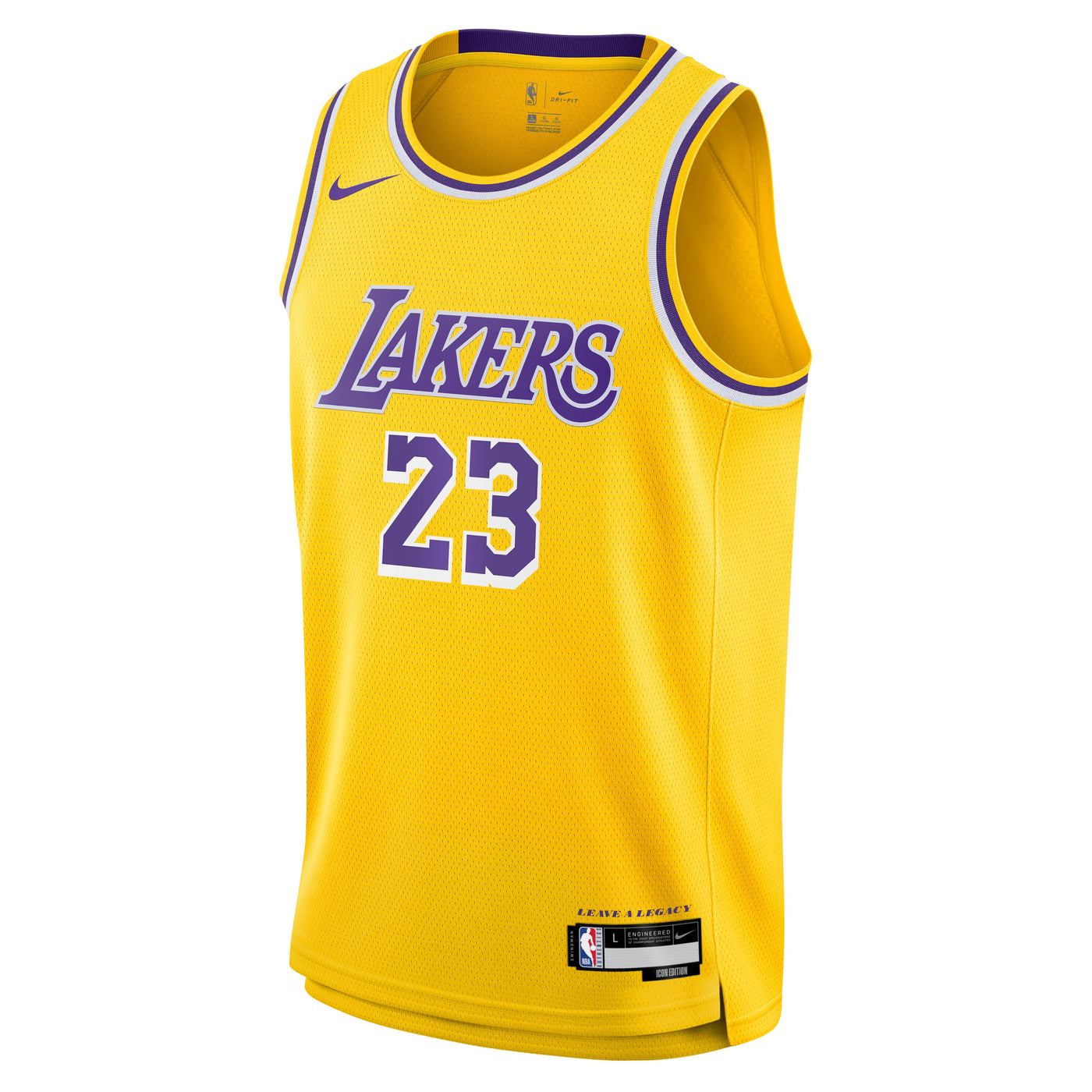 Los Angeles Lakers Lebron James Icon Swingman Replica Jersey