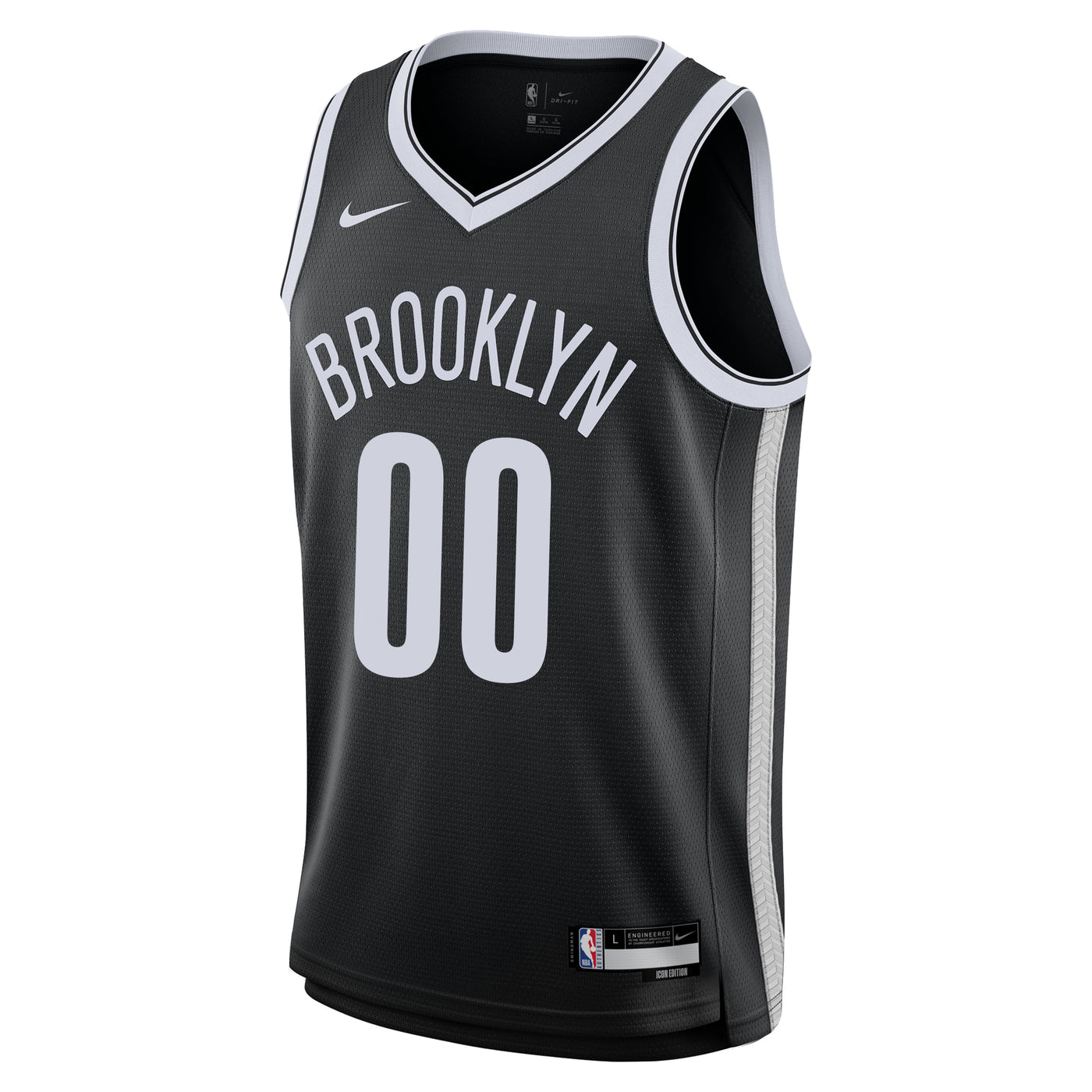 Brooklyn Nets Blank Icon Swingman Replica Custom Jersey