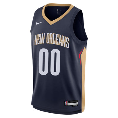 New Orleans Pelicans Blank Icon Swingman Replica Custom Jersey