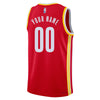 Junior Atlanta Hawks Blank Icon Swingman Replica Custom Jersey