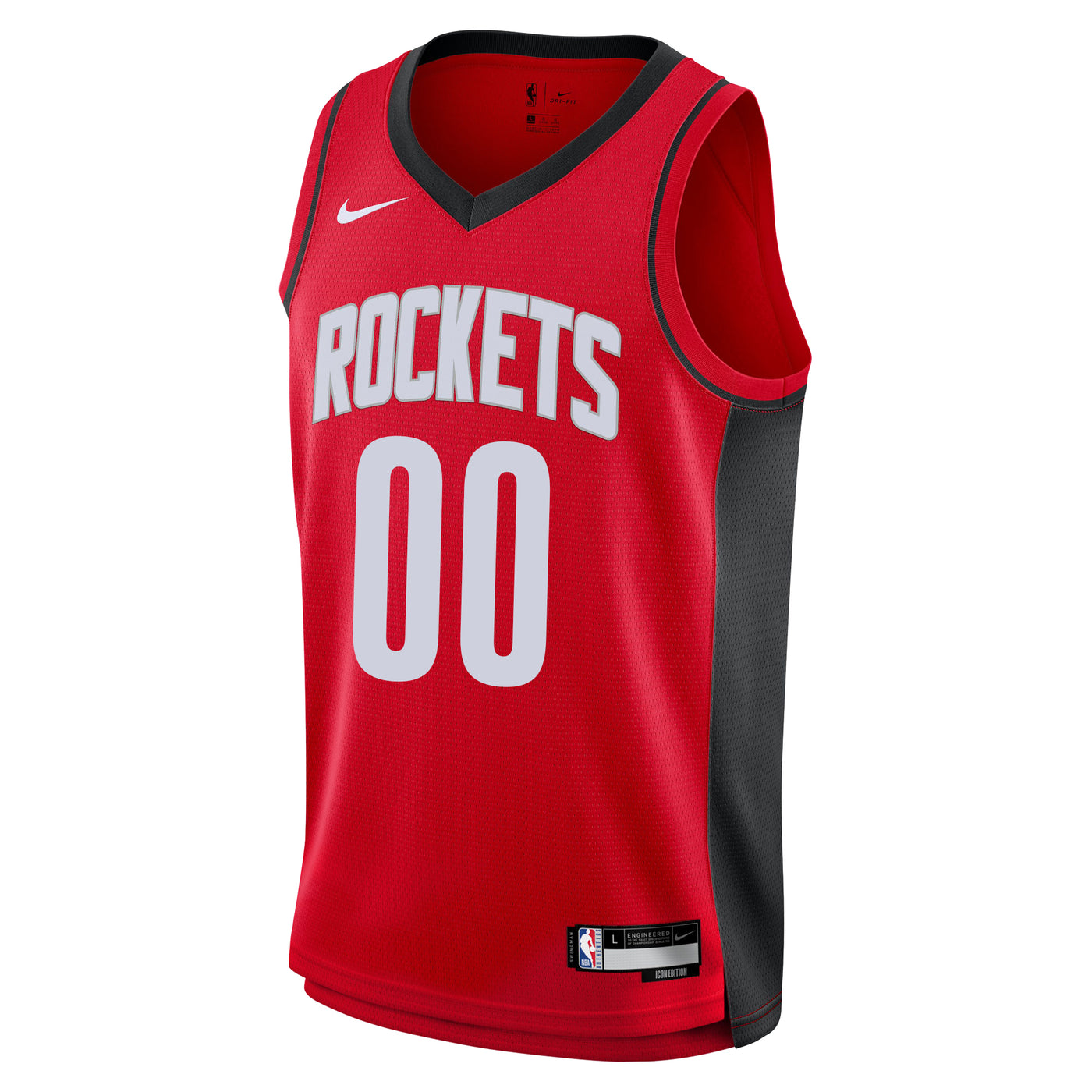 Houston Rockets Blank Icon Swingman Replica Custom Jersey