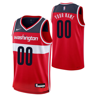 Washington Wizards Blank Icon Swingman Replica Custom Jersey
