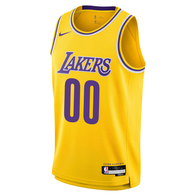 Los Angeles Lakers Blank Icon Swingman Replica Custom Jersey