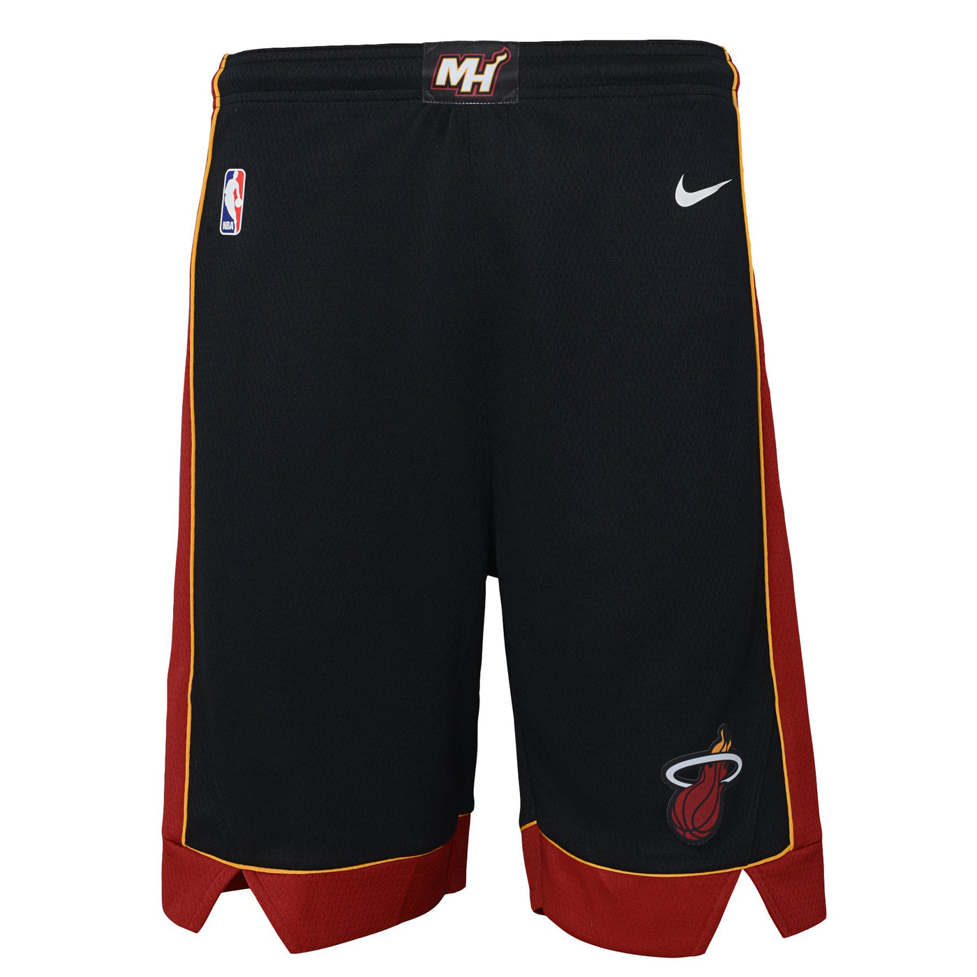 Boys Miami Heat Icon Swingman Replica Shorts