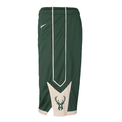 Boys Milwaukee Bucks Icon Swingman Replica Shorts