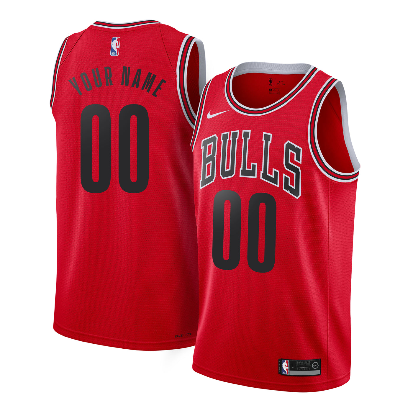 Shop Chicago Bulls Swingman Icon Custom Jersey Online - NBA Store Middle  East - UAE