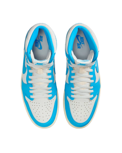 Mens Jordan 1 Retro Hi OG UNC Lost & Found Shoe